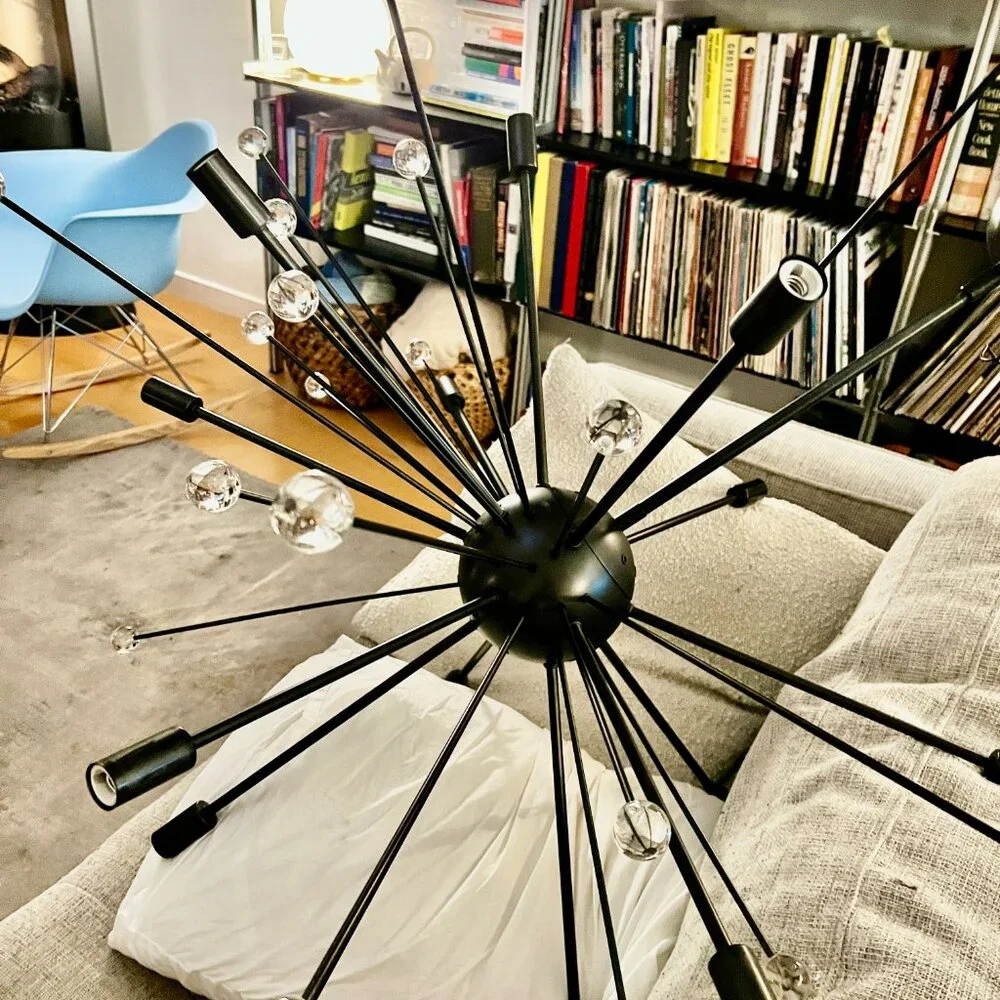CB2 - Sputnik Large Light / MCM Chandelier / mid-century modern